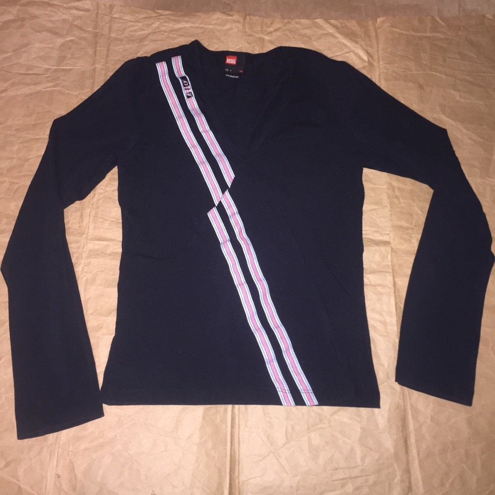 Authentic diesel v neck top
